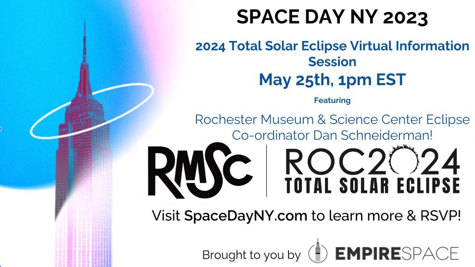 Space Day New York 2023 – 2024 Eclipse Information Session