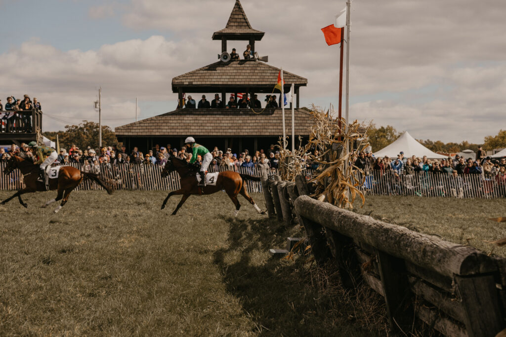 The Partial Eclipse at the Genesee Valley Hunt Races