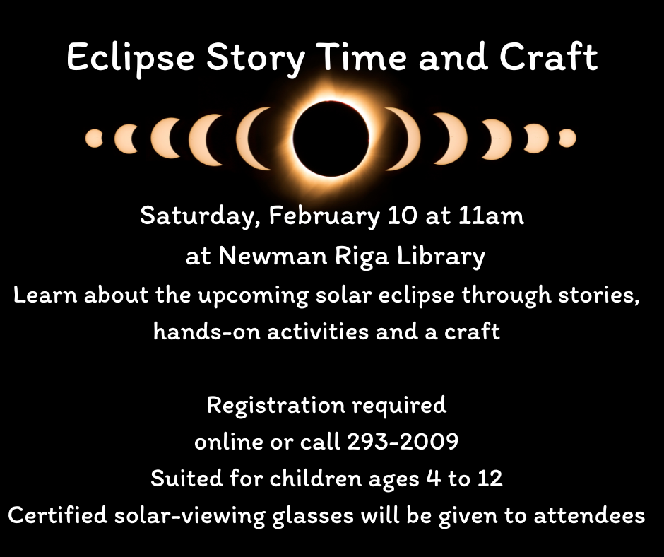 Eclipse Storytime and Craft