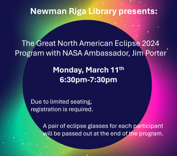 The Great North American Eclipse 2024 Program with NASA Ambassador, Jim