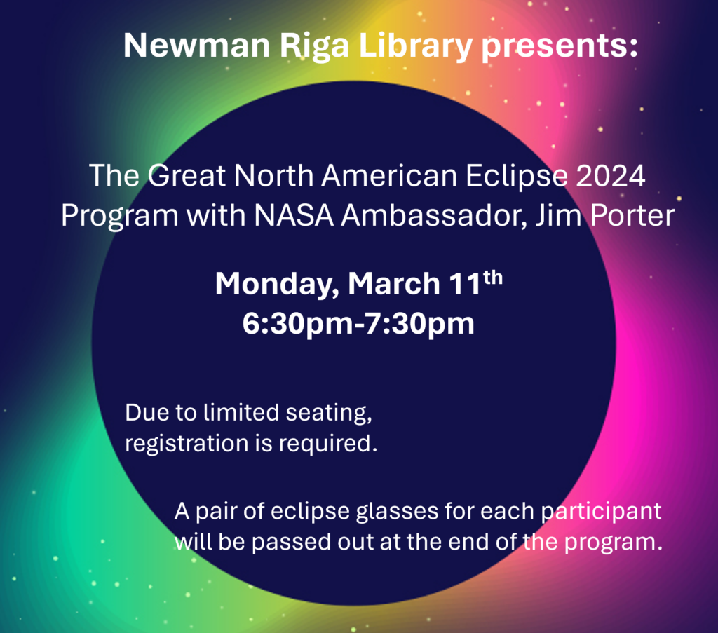The Great North American Eclipse 2024 Program with NASA Ambassador, Jim Porter