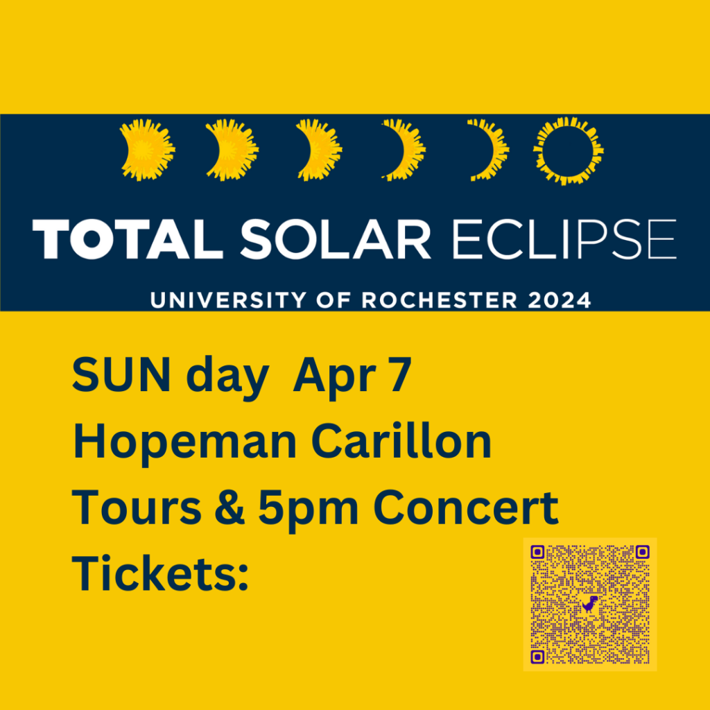 APR 7 Hopeman Carillon SUN day Tours and 5pm Concert