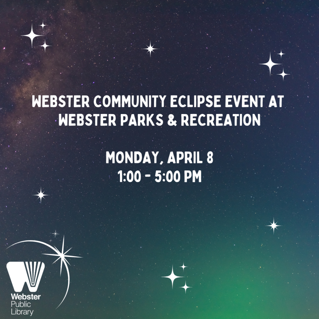 Webster Community Eclipse Event at Webster Parks & Recreation